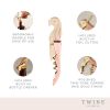 Copper and Gold Corkscrew by Twine