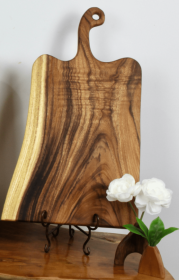 Live Edge Handled Charcuterie Board (size: Extra Large)