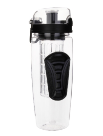 32Oz Fruit Infusing Infuser Water Bottle Water Fruit Bottle BPA Free Plastic Sport Fruit Infuser Water Bottles With Infuser Juice Shaker Drink Bo (Option: Style F)