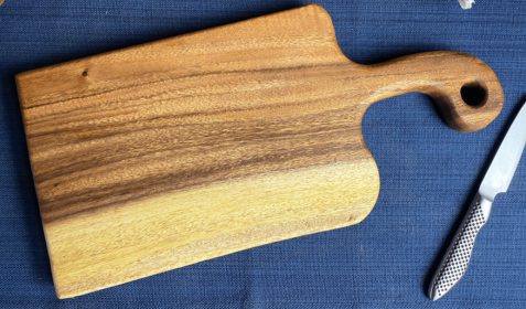 Live Edge Handled Charcuterie Board (size: small)