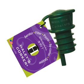Haley's Green Corker for Screw Caps (Material: plastic, Color: Green)