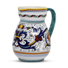 RICCO DERUTA: Pitcher (size: 6 WIDE X 10 High (2 Liters) (Dimensions measured in Inches))